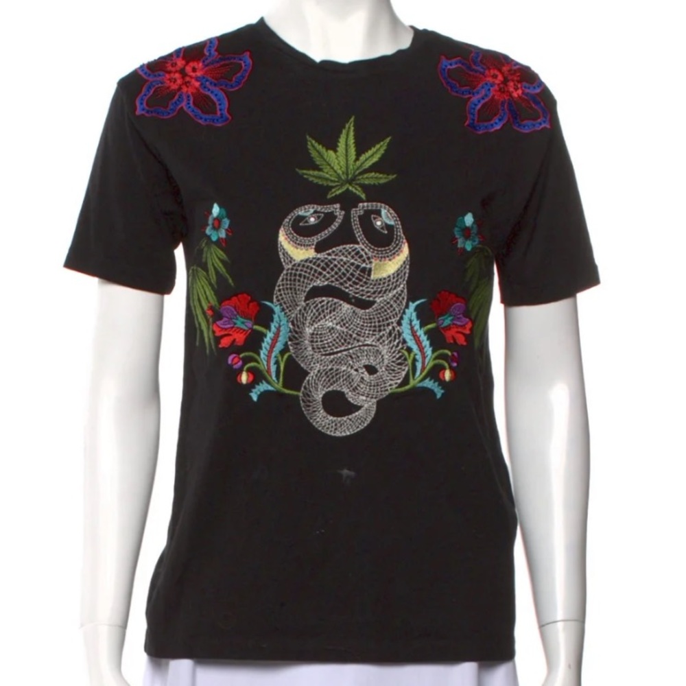 Sandro Paris beaded detail tshirt - Picture 1 of 8